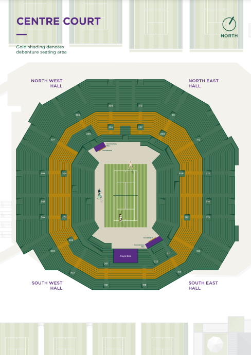 Wimbledon Debenture Tickets - 30th June - 13th July 2025