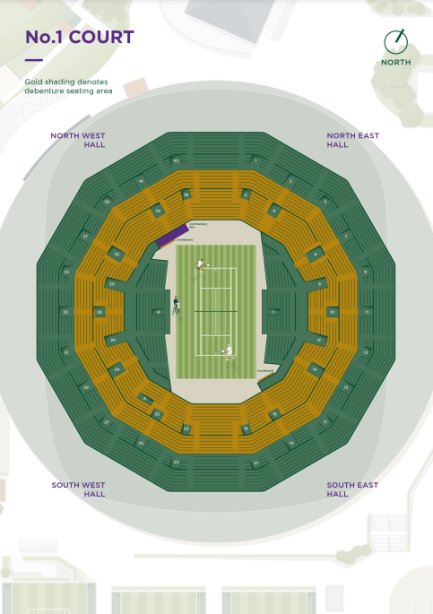 Wimbledon Debenture Tickets - 30th June - 13th July 2025